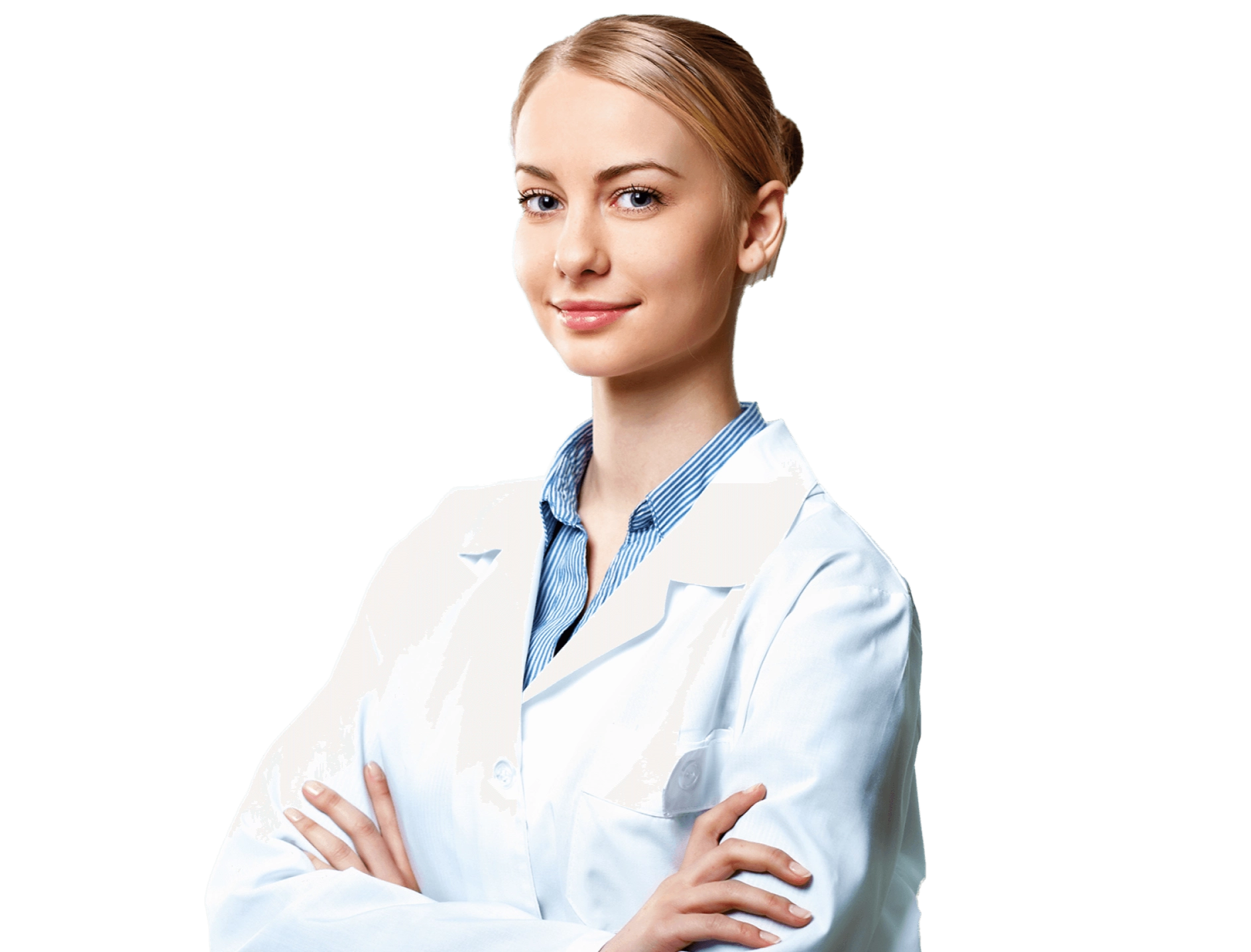 девушка врач